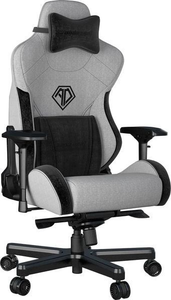 Комп'ютерне крісло для геймера Anda Seat T-Pro 2 XL gray/black (AD12XLLA-01-GB-F) 578326ua фото
