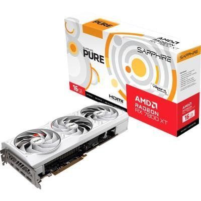 Відеокарта Sapphire Radeon RX 7800 XT 16GB PURE (11330-03-20G) 013843 фото