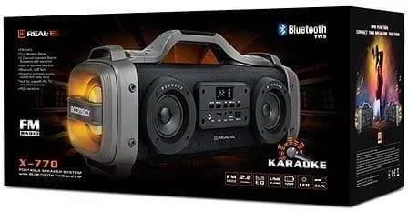Портативная колонка Real-EL X-770 Black (EL121600004) 500079ua фото