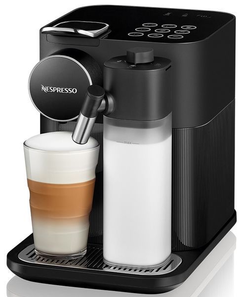 Кавоварка DELONGHI Nespresso Gran Lattissima EN640.B Чорний 508460 фото