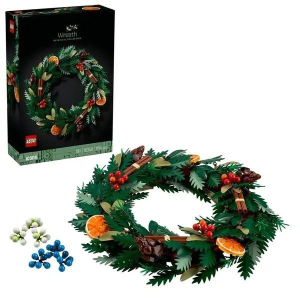 Блоковий конструктор LEGO Botanicals Вінок (10340) 613363 фото