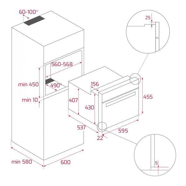 Духовка електрична Teka HSC 644 C (40587603) 012072 фото