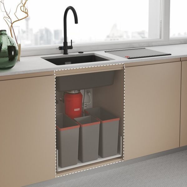 Кухонный смеситель напольный FRANKE Lina Clear Water 2.0 J для фильтра воды Черный матовый 120.0730.807 2082471 фото