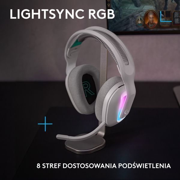 Наушники LOGITECH G522 Lightspeed Беспроводные, Накладные, Объемный звук Белый 2076923 фото