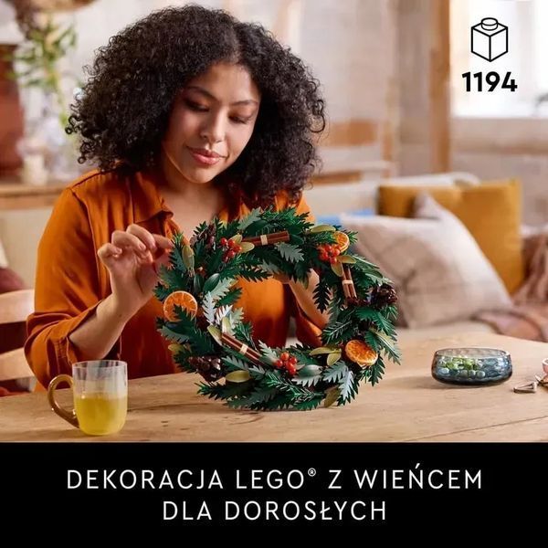 Блоковий конструктор LEGO Botanicals Вінок (10340) 613363 фото