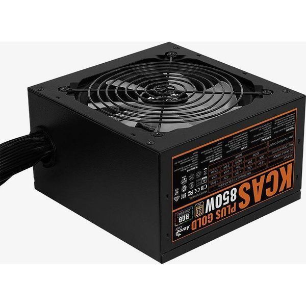 Блок живлення Aerocool KCAS Plus Gold 850W (AEROPGSKCAS+RGB850-G) 002089 фото