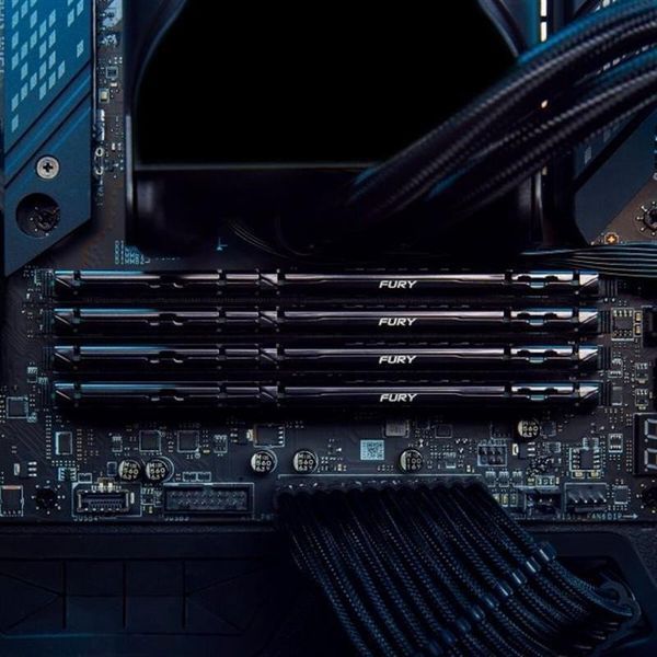 Память для настольных компьютеров Kingston FURY 64GB (2x32GB) DDR5 6000MHz Beast Black XMP (KF560C40BBK2-64) 033956 фото