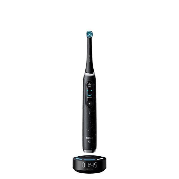 Електрична зубна щітка Oral-B iO 10 Cosmic Black (iOM10.1B4.2AD) 3 насадки 012789 фото