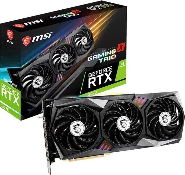 Відеокарта MSI GeForce RTX 3070 GAMING X TRIO 8gb (RTX 3070 GAMING X TRIO) 013986 фото
