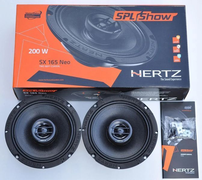 Компонентная автоакустика Hertz SX 165 Neo SPL 606465 фото