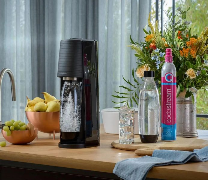 Сифон для газування води Sodastream Terra Black 353922 фото