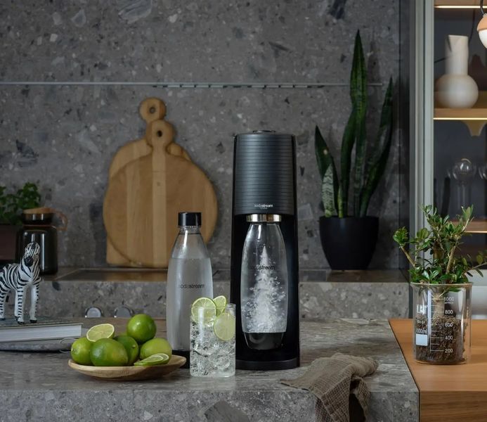 Сифон для газування води Sodastream Terra Black 353922 фото