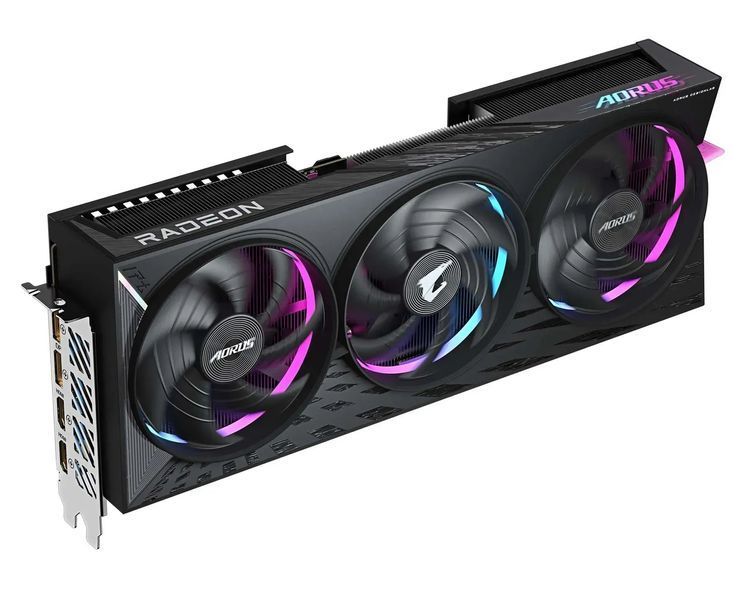 Відеокарта Gigabyte Aorus Radeon RX 9070 XT Elite 16G (GV-R9070XTAORUS E-16GD) 572295 фото