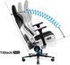 Игровое кресло DIABLO CHAIRS X-Player 2.0 King Size бело-черное 337842 фото 9