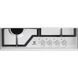 Варочная поверхность газовая Electrolux KGS6426SX 007337 фото 3