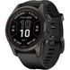 Смарт-годинник Garmin Fenix 7S Pro Sapphire Solar Carbon G. DLC Tit. with Black Band (010-02776-10/11/54) 035058 фото 1