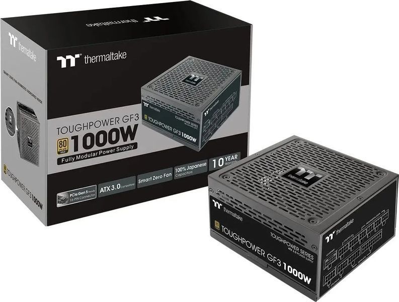 Блок питания Thermaltake Toughpower GF3 1000W Gold TT Premium Edition (PS-TPD-1000FNFAGE-4) 008546 фото