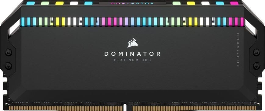 Память для настольных компьютеров Corsair 64 GB (2x32GB) DDR5 6000 MHz DOMINATOR PLATINUM RGB 027652 фото