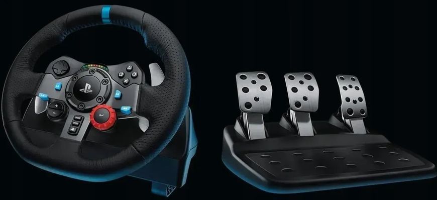 Комплект (руль, педали) Logitech G29 (841-000055) 606390 фото
