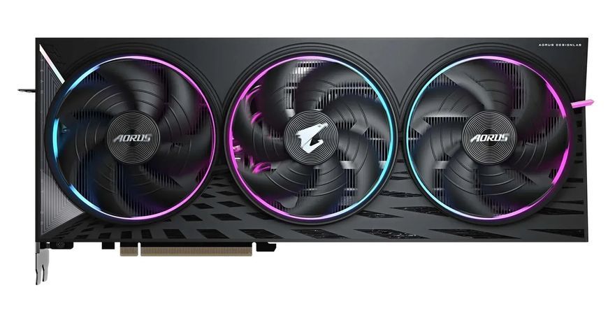 Відеокарта Gigabyte Aorus Radeon RX 9070 XT Elite 16G (GV-R9070XTAORUS E-16GD) 572295 фото