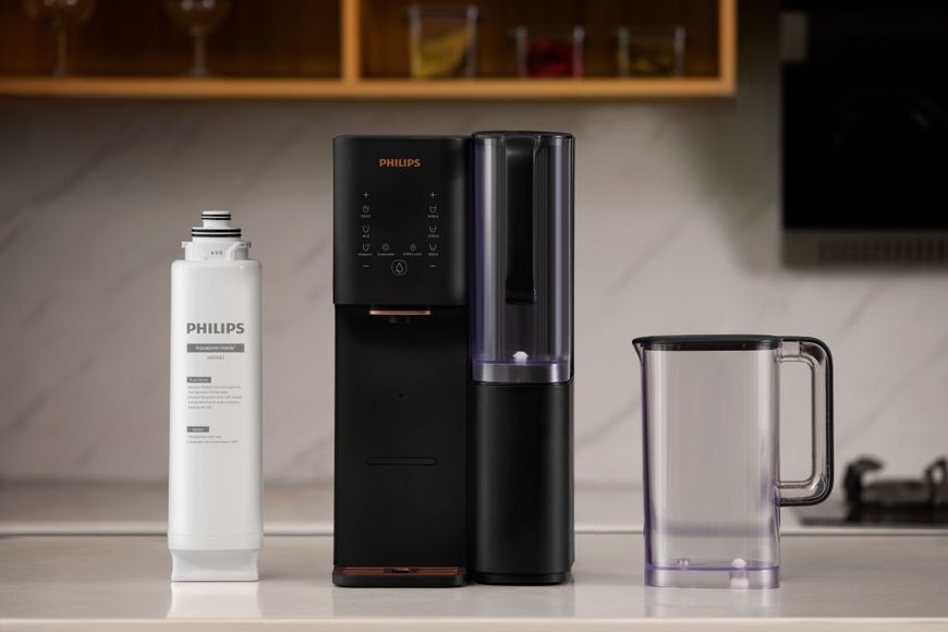Диспенсер для води PHILIPS All in one ADD6920BK/10 зворотний осмос, нагрівання та ремінералізація 1017906 фото