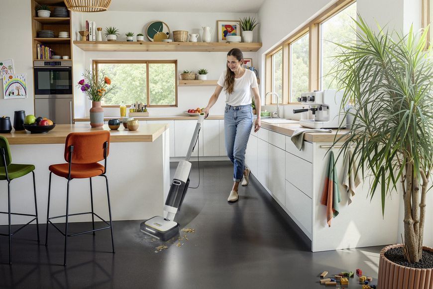 Паровий моп KARCHER SCV 4 Steam Vac 1.056-530.0 2108202 фото