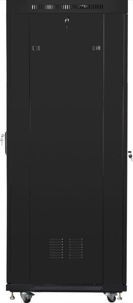 Шкаф RACK LANBERG 19" 37U FF01-6837-12BL 600 x 800 мм, напольный, черный 470970 фото