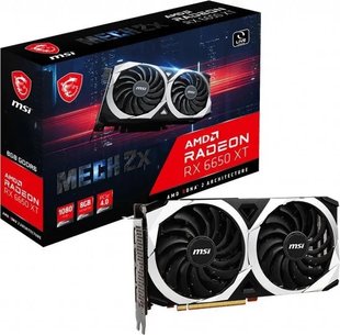 Видеокарта MSI Radeon RX 6650 XT MECH 2X 8G OC 365290 фото