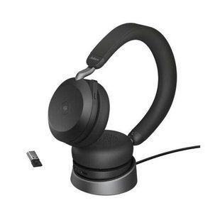 Навушники з мікрофоном JABRA Evolve 2 75 Stereo USB-A with Charging Stand (27599-999-989) 029754 фото