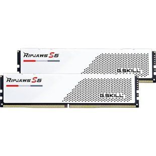 Пам'ять для настільних комп'ютерів G.Skill 32 GB 2x16GB DDR5 5200 MHz Ripjaws S5 (F5-5200J3636C16GX2-RS5W) 027753 фото