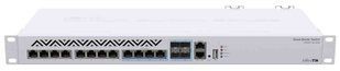 Комутатор MIKROTIK CRS312-4C+8XG-RM Fast Ethernet, 16 портів, Керований 405929 фото