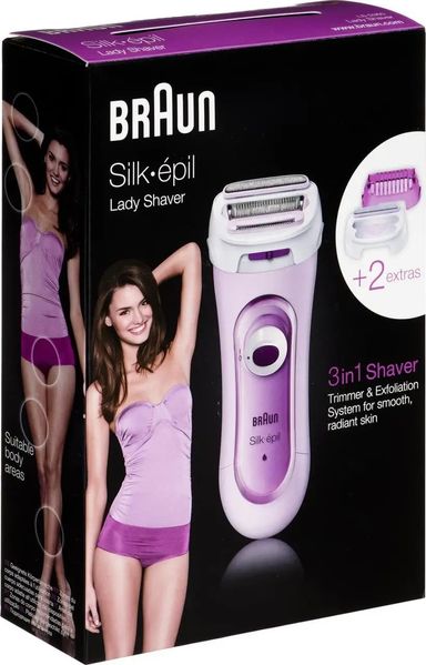 Электробритва женская Braun Silk-epil Lady Shaver 5360 (LS5360) 311359 фото