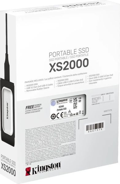 SSD накопичувач Kingston XS2000 1 TB (SXS2000/1000G) 000655 фото