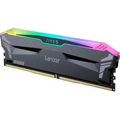 Память для настольных компьютеров Lexar 32 GB DDR5 6400 MHz Ares RGB (LD5EU016G-R6400GDLA) 033873 фото
