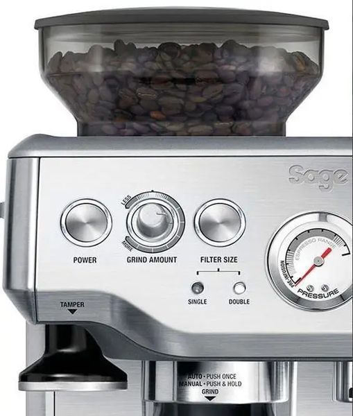 Рожковая кофеварка эспрессо Sage Barista Express SES875BSS 035607 фото