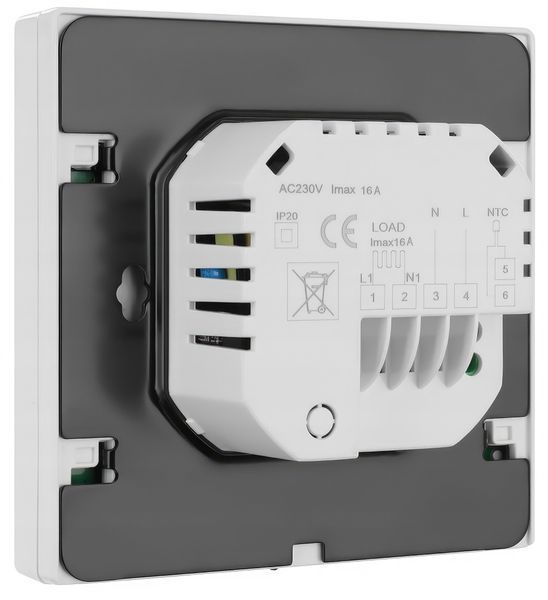 Плівка гріюча інфрачервона MISSION AIR Black Silver PTC 160 Вт/м&sup2; 16 м&sup2; шир. 100 см + регулятор Taurus Білий e2065827 фото