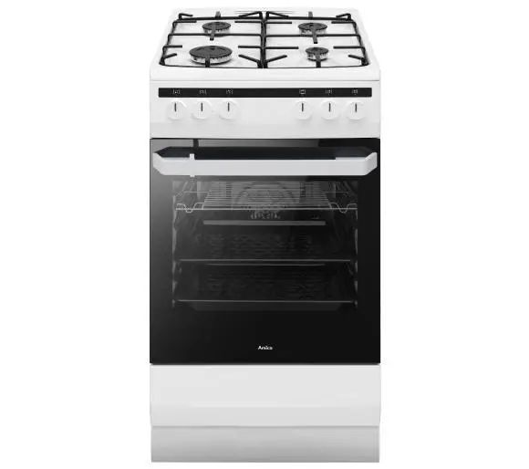 Комбінована плита Amica 58GED2.33HZPPFQ(W) 015410 фото