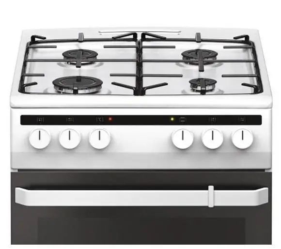Комбінована плита Amica 58GED2.33HZPPFQ(W) 015410 фото