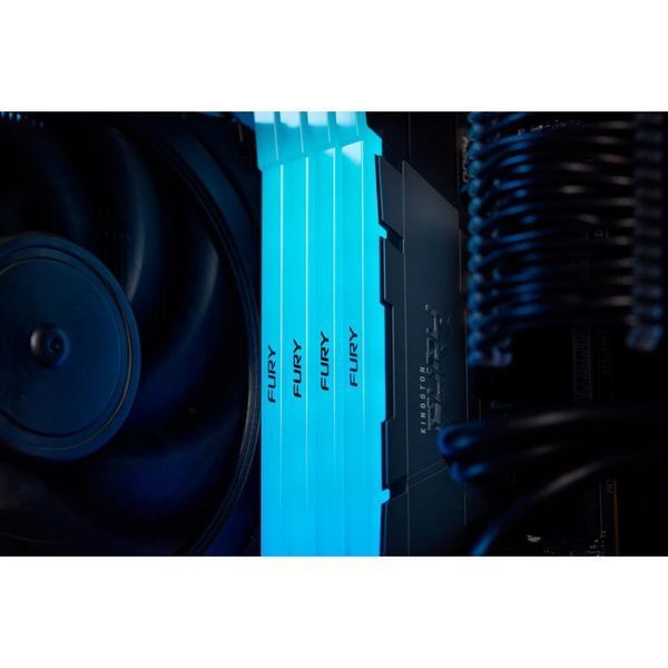 Пам'ять для настільних комп'ютерів Kingston FURY 64 GB (2x32GB) DDR4 3600 MHz Renegade RGB (KF436C18RB2AK2/64) 033823 фото