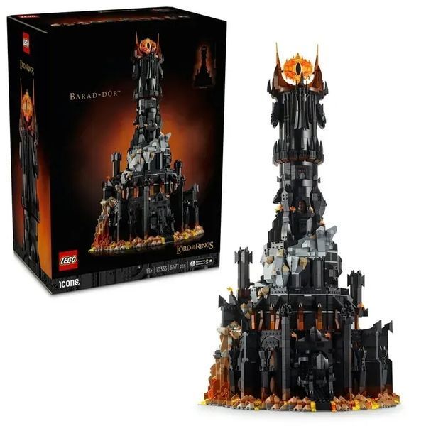 Блоковий конструктор LEGO Icons Володар кілець: Барад-Дур (10333) 613527 фото