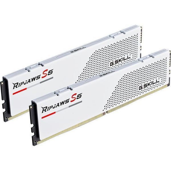 Память для настольных компьютеров G.Skill 32 GB 2x16GB DDR5 5200 MHz Ripjaws S5 (F5-5200J3636C16GX2-RS5W) 027753 фото