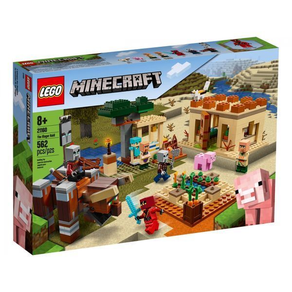 Блочный конструктор LEGO Minecraft Патруль разбойников (21160) 009454 фото