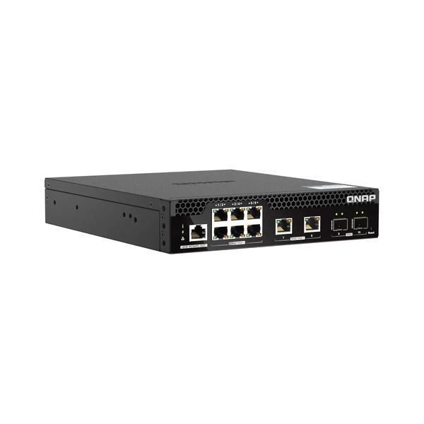 Комутатор керований Qnap QSW-M2106PR-2S2T 018180 фото