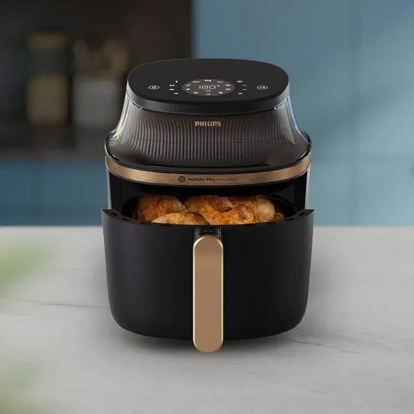 Мультипіч (аерофритюрниця) Philips Ovi Series 3000 NA322/00 595513 фото