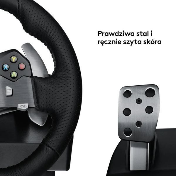 Комплект (кермо, педалі) Logitech G920 Driving Force (941-000123) 323221ua фото