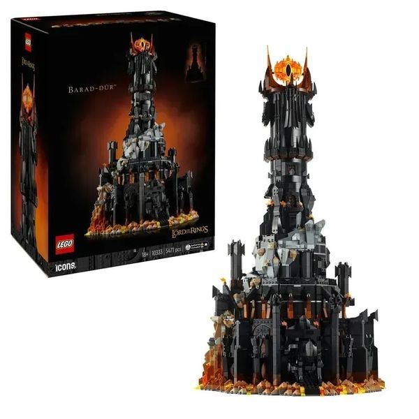 Блоковий конструктор LEGO Icons Володар кілець: Барад-Дур (10333) 613527 фото