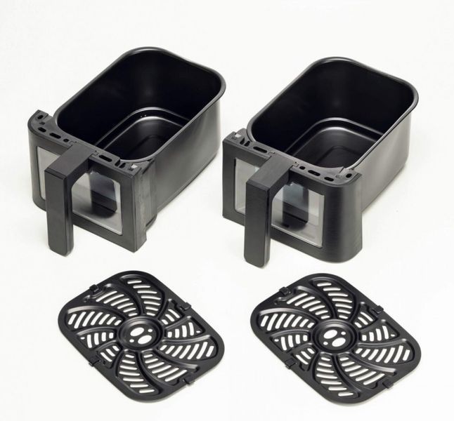 Фритюрница без масла Air Fryer ARIETE 4631/00 9л с двойной корзиной и окном для наблюдения за приготовлением 2039261 фото