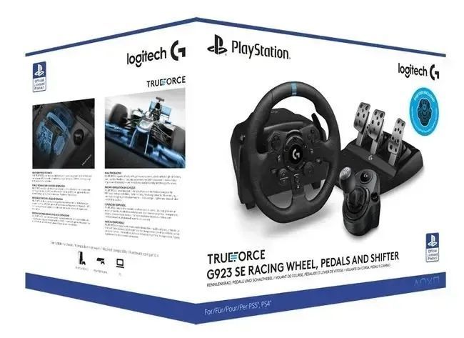 Комплект (кермо, педалі) Logitech G923 SE Shifter Combo (991-000531) 572743 фото