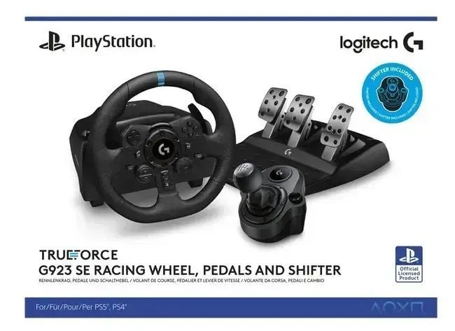 Комплект (кермо, педалі) Logitech G923 SE Shifter Combo (991-000531) 572743 фото