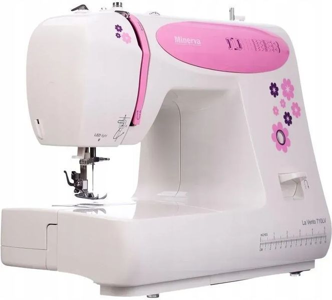 Швейна машинка електромеханічна Minerva La Vento 710LV Pink 612360 фото